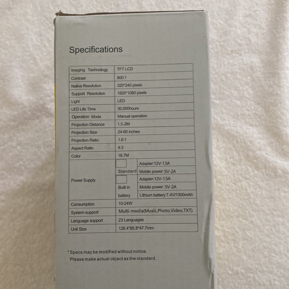 LED projector - Picture 2 of 3